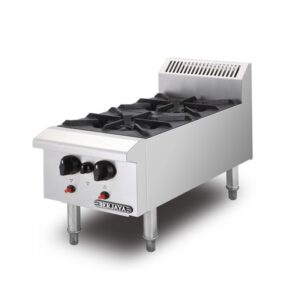 Bếp âu 2 họng dọc Berjaya OB2-17, ảnh sản phẩm nền trắng