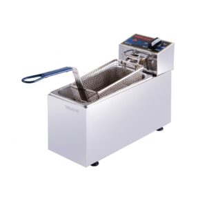Bếp chiên nhúng điện đơn 6 lít Berjaya DF13-17, ảnh sản phẩm nền trắng