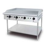 Bếp chiên phẳng gas chân đứng Berjaya GG4BFS-17