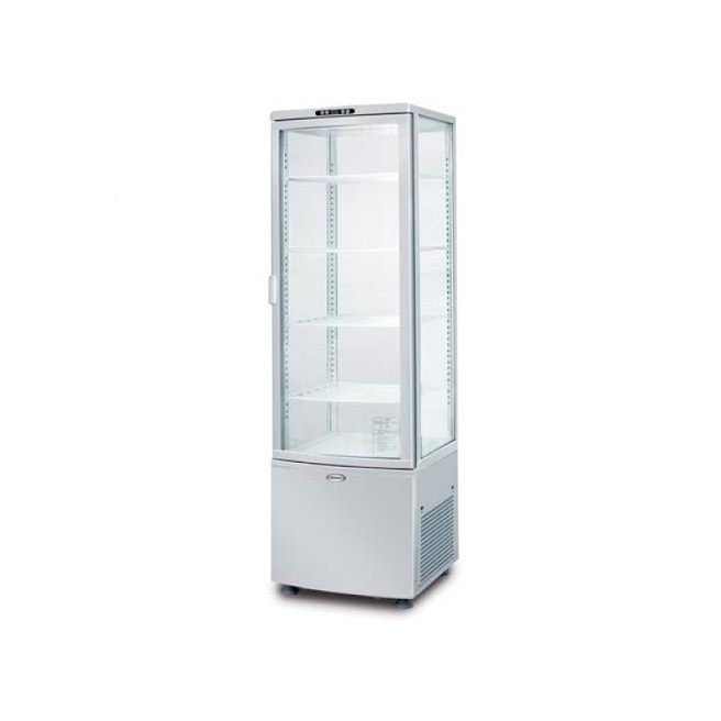 Tủ mát trưng bày cánh kính Berjaya BJY-4GDC235CD, ảnh sản phẩm nền trắng