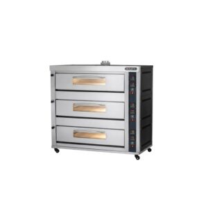 Lò nướng bánh 3 tầng dùng gas Berjaya BJY-G270-3PRM, ảnh sản phẩm nền trắng
