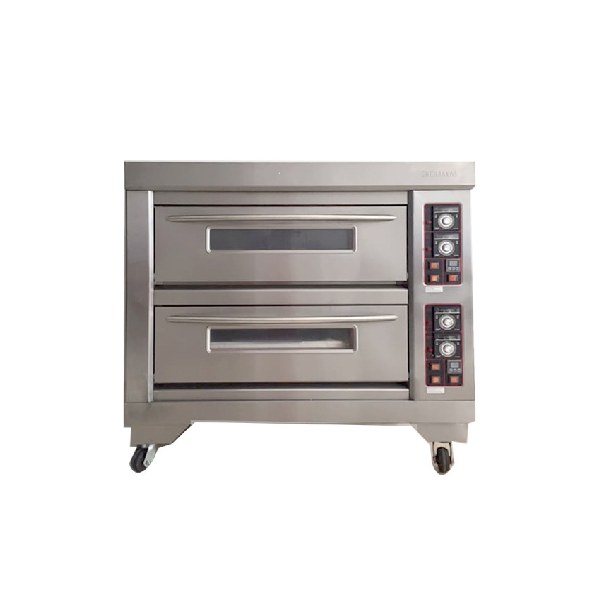 Lò nướng bánh dùng điện 2 tầng 4 khay Berjaya BJY-E13KW-2BD, ảnh sản phẩm nền trắng