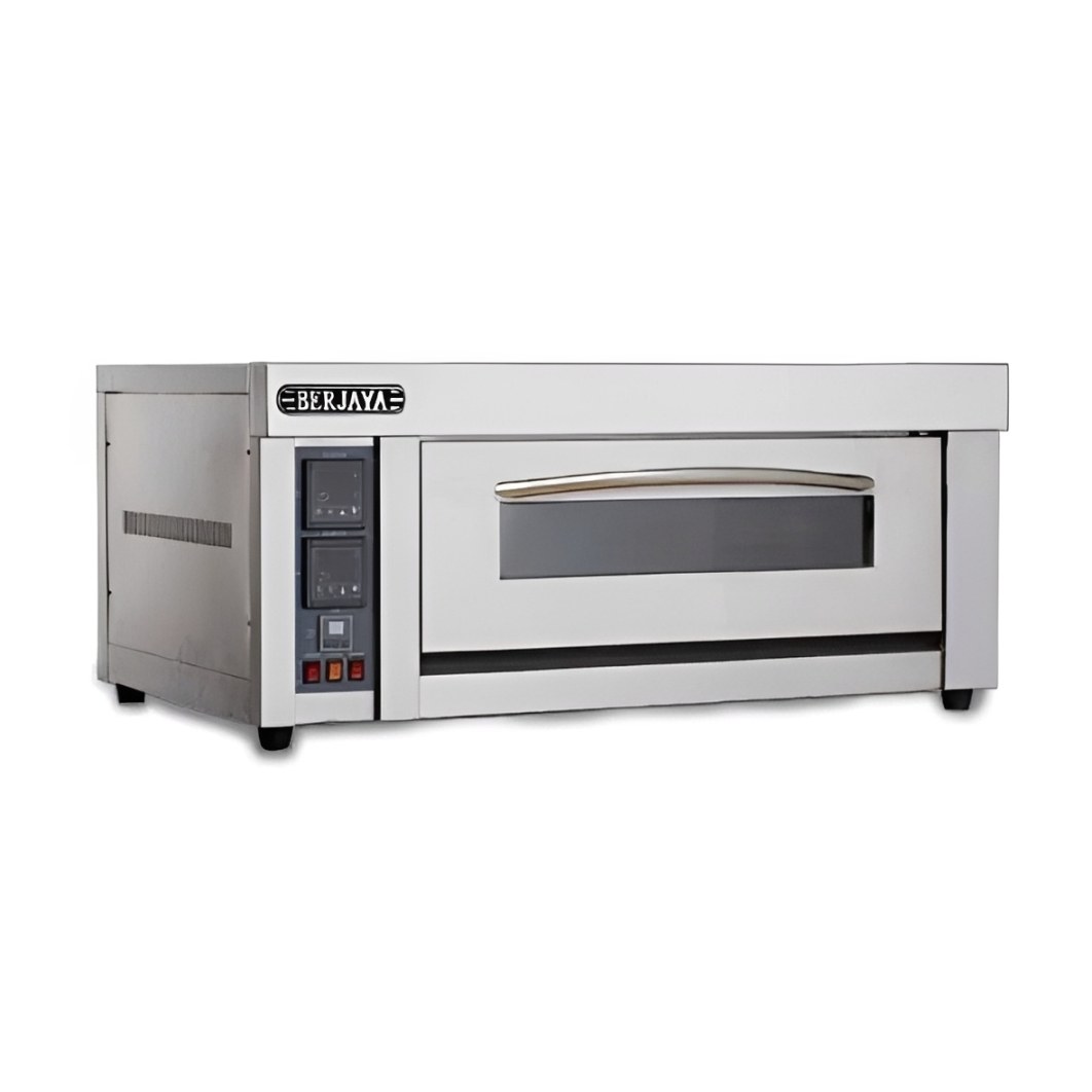 Lò nướng 1 tầng 1 khay dùng điện Berjaya BJY-E3KW-1PRM, ảnh sản phẩm nền trắng