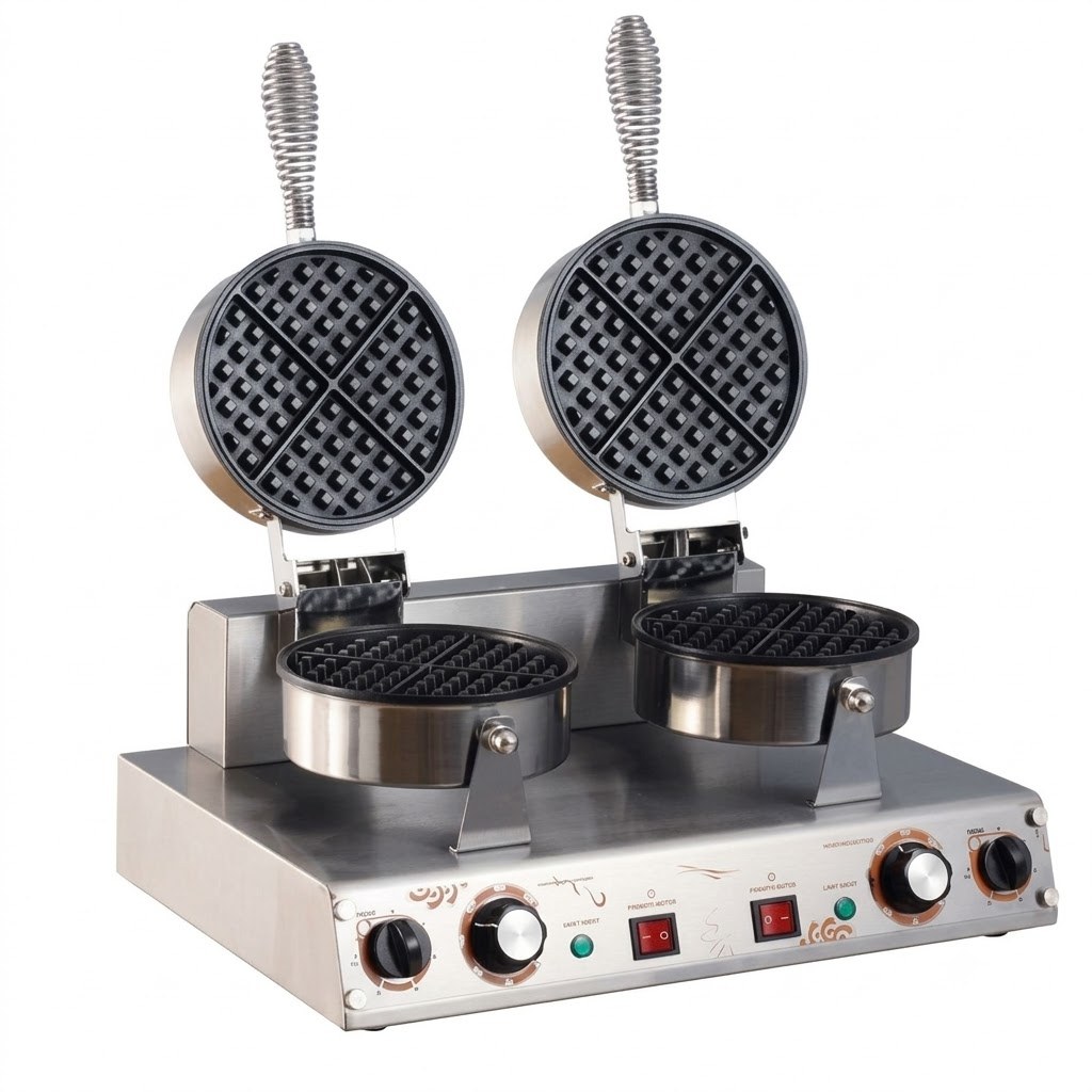Máy nướng bánh đôi waffle BJY-WB2-N, ảnh sản phẩm nền trắng