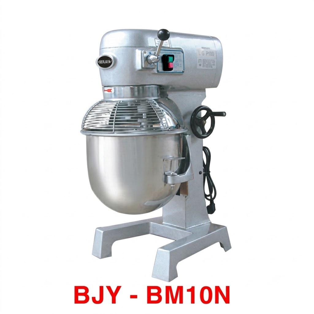 Máy trộn bột có lưới 10l Berjaya BJY-BM10N, ảnh sản phẩm nền trắng