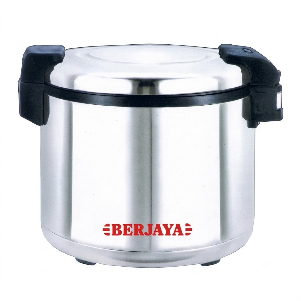 Nồi cơm công nghiệp Berjaya BJY-ERW13 dùng điện, ảnh sản phẩm nền trắng