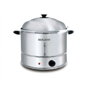 Nồi hấp dùng điện Berjaya ECS46SSC, ảnh sản phẩm nền trắng