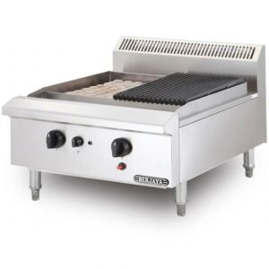 Bếp nướng than nhân tạo 2 họng Berjaya CRB2B-17