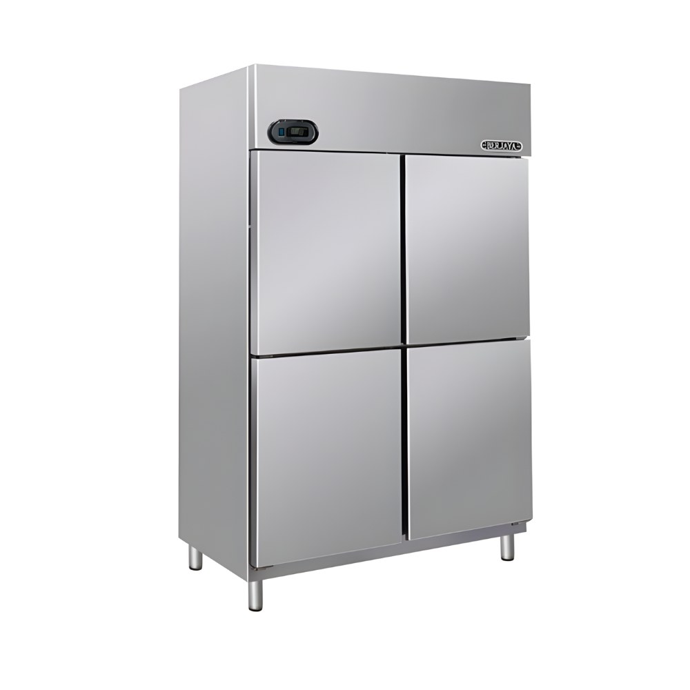 Tủ đông công nghiệp 4 cánh inox Berjaya BS 4DUF/Z, ảnh sản phẩm nền trắng