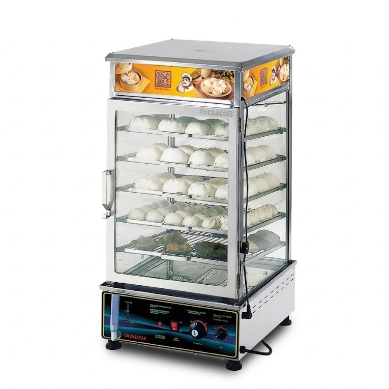 Tủ hấp bánh bao Berjaya ESM 55, ảnh sản phẩm nền trắng