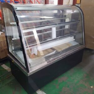 Tủ trưng bày bánh nóng kính cong Berjaya HDW-15SB13-3
