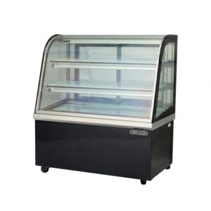 Tủ trưng bày kính cong Berjaya CCS09SB13-2FB, ảnh sản phẩm nền trắng